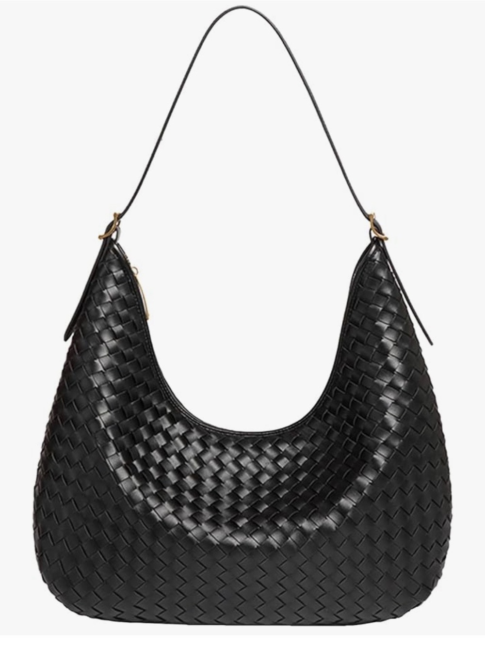 Woven Shoulder Handbag